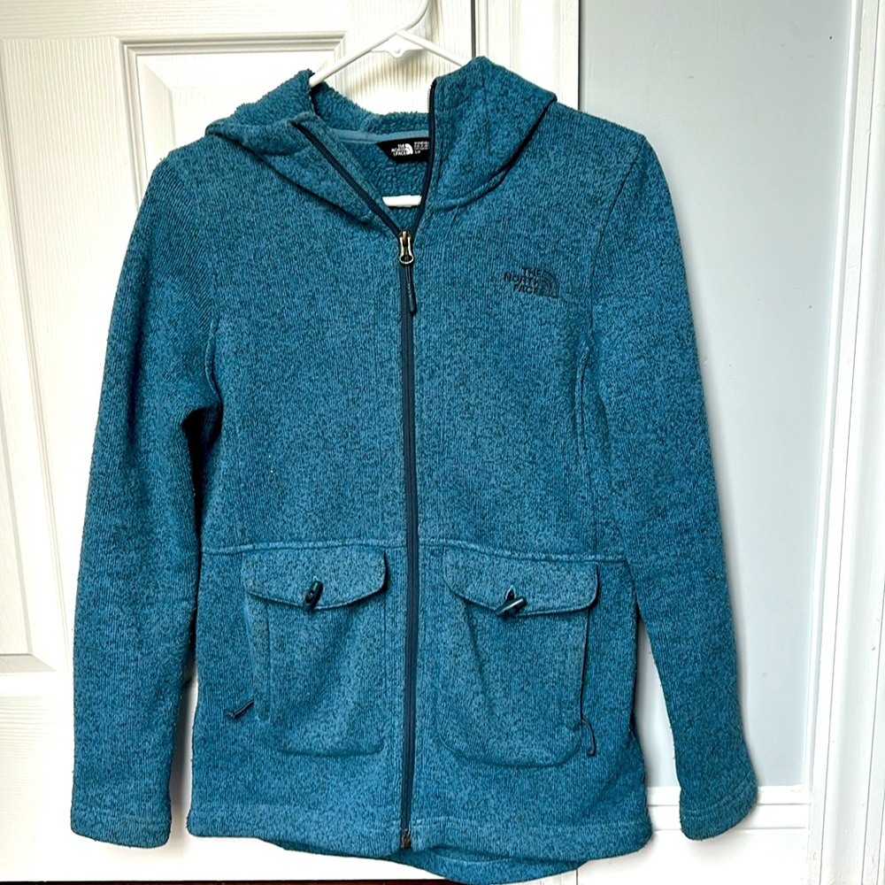 North Face hooded jacket